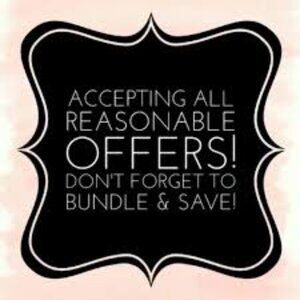 ✅Welcome any reasonable offer! 💰